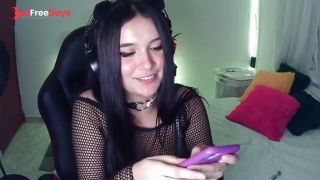 [GetFreeDays.com] Gamer girl with a cute face gets doggy style and penetrates her anus with a buttplug Sex Video June 2023