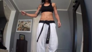 adult clip 49 Karate footjob - fetish - femdom porn asa akira foot fetish