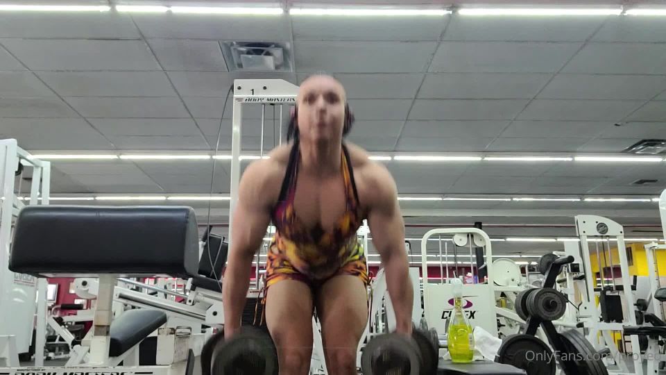 MuscleGeisha () Musclegeisha - an incredible training day i will never stop biceps are juuuust waking up bold ou 08-05-2021
