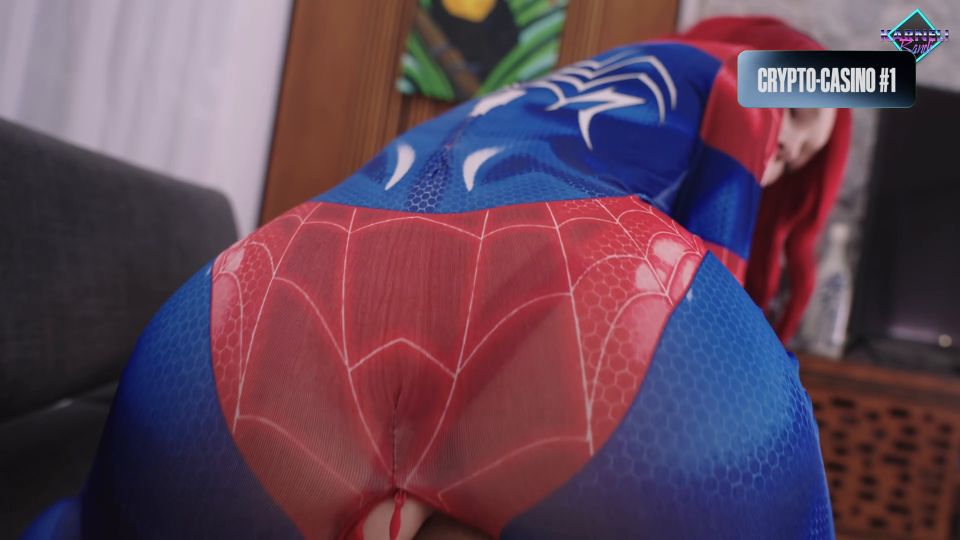 [K2S.CLUB] Karneli Bandi - Superheroine Submission: Spider-Woman taking dick in her deep holes - FullHD 1080P