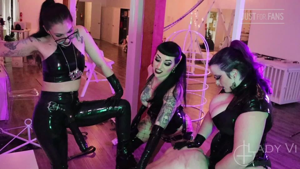 online clip 23 Satanatrix: Lady Vi, Cybill Troy, Goddess Nyx, Marcelo - Appetite for Anal Destruction on anal porn gay spit fetish