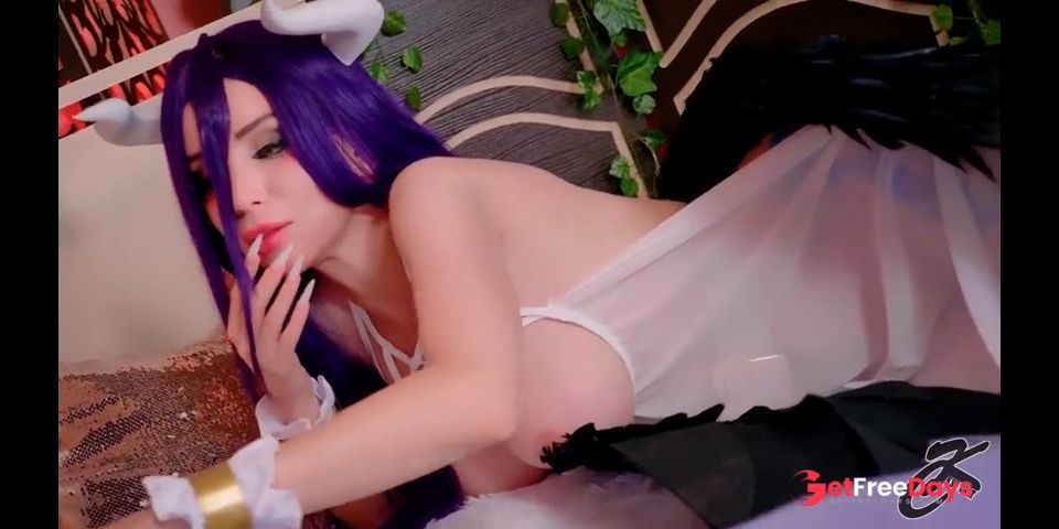 [GetFreeDays.com] Albedo and Narberal Gamma Overlord Cosplay - two vids in one Sex Leak June 2023