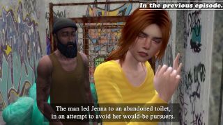 Stepmother & Stepdaughter Get Used By Filthy Homeless  Part 3  DDSims