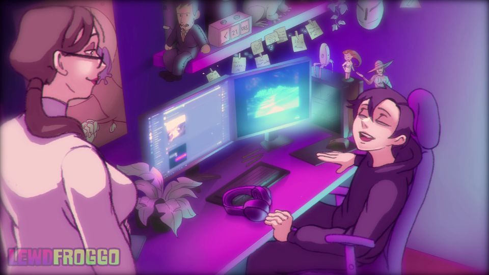 Mona And Travis   LewdFroggo Animation