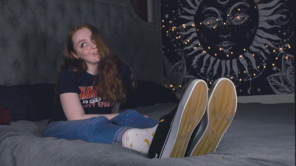 online clip 6 celestialtootsies  Smelly shoes socks and a little joiiii | celestialtootsies | feet porn little caprice foot fetish