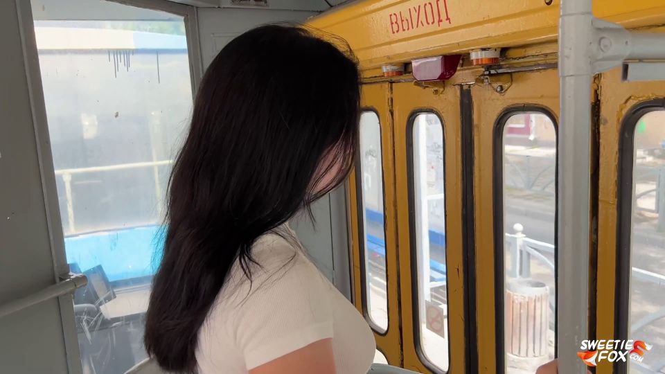 Cute Stranger Student From The Tram Invited Me To Visit And Showed Her 