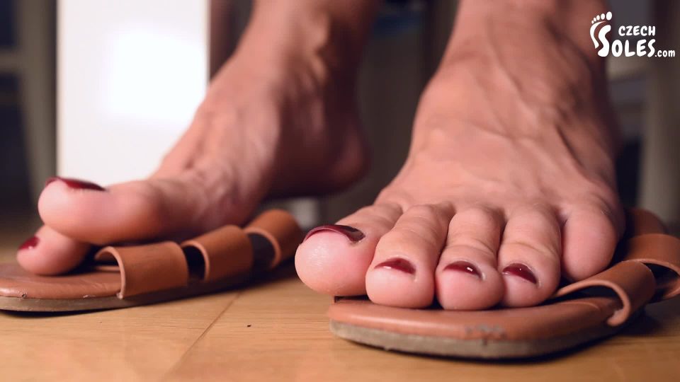 online video 29 Worn sandals, bare feet and shoe dangling POV Foot Fetish | fetish | czech porn winter fetish