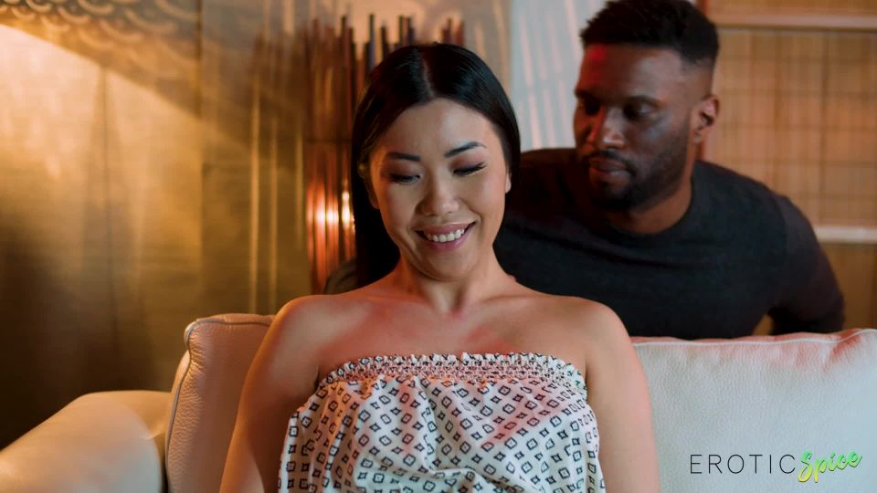 Asian Beauty Has Ebony Fantasies Black!