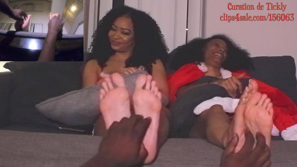 CurationDeTickly – Ticklish Soles of Santa’s Little Helpers – Multicam Clip Tickling!