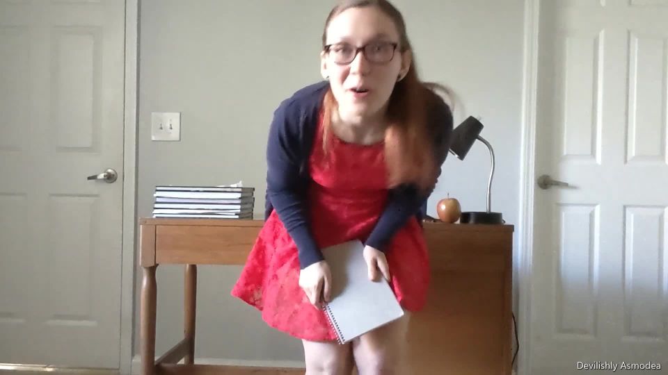 free adult clip 30 Devilishly Asmodea – Verbal Humilation From Your Teacher - fetish - femdom porn femdom otk
