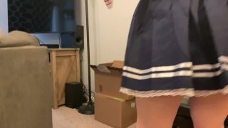 ErikaSwingz - Naughty Japanese Maid Outfit Aheg - Upskirt