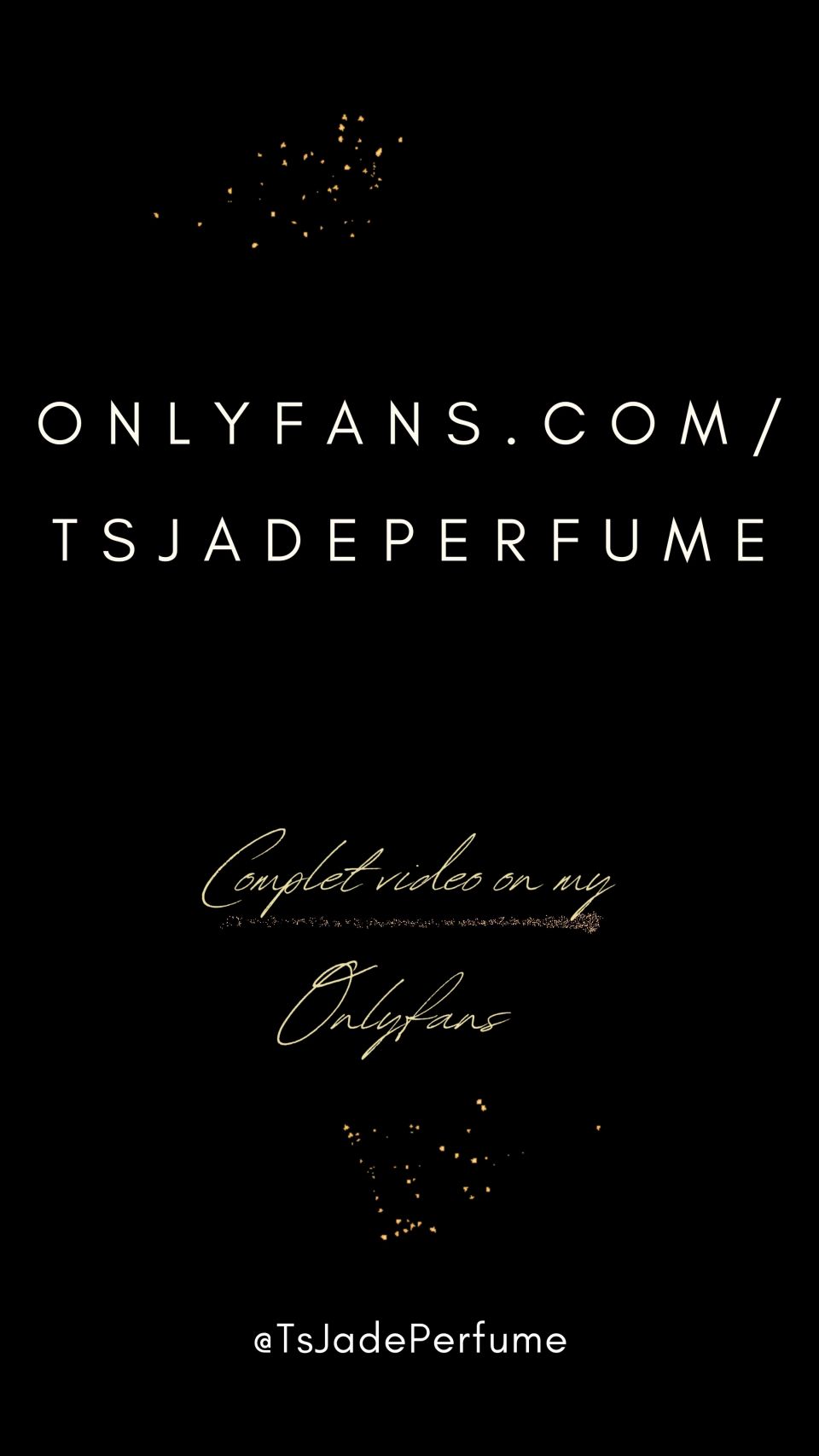 Onlyfans @TsJadePerfume  Chubby PreOp Shemale MILF Play With Her Fat Di