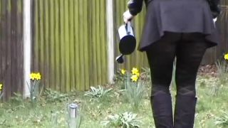 English Milf With Big Butt – Picking Flowers,  on milf porn 