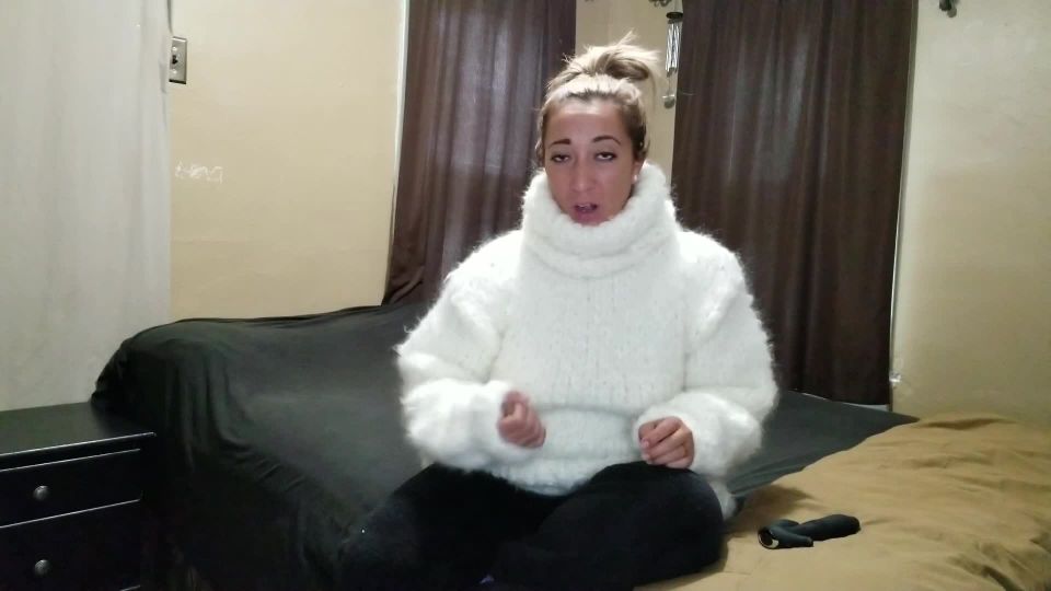 online xxx clip 37 Leona dulce fluffy sweater amp fleece joi cei - fetish - femdom porn cadence lux femdom