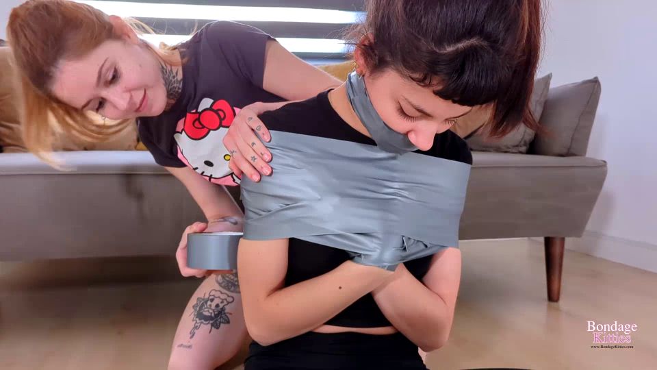 online adult clip 36 Bondage Kitties - Bondage loving roommates - FullHD 1080p, ludella hahn fetish on lesbian girls 
