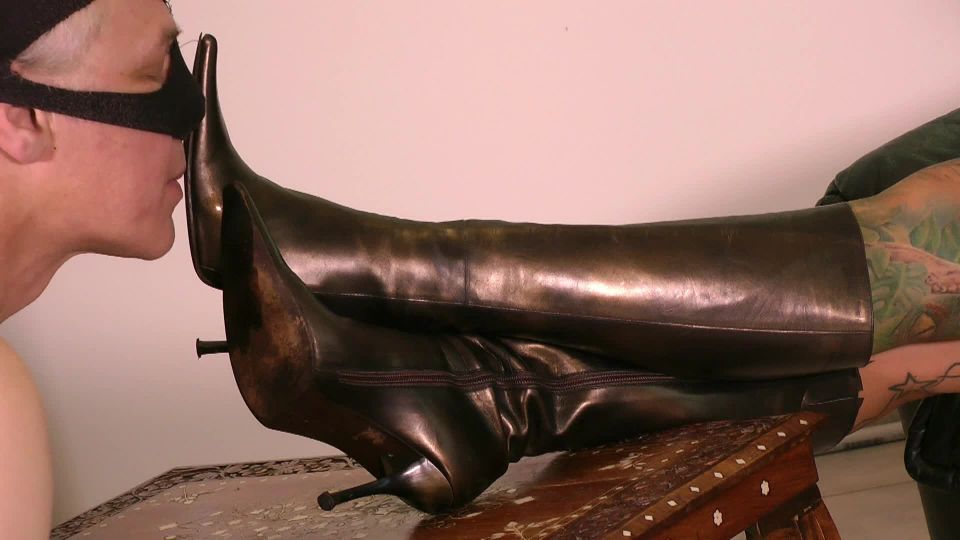 free adult video 12 Boot Heel Worship CBT Humiliation - Ignored Soles Licker - FullHD 1080p - fetish - fetish porn cruel femdom