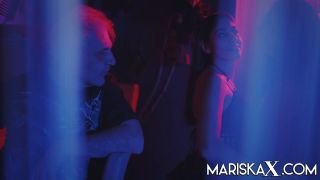 MariskaX 20 05 20 Mariska Fucks Sahara Knite While Guy Watches At Club.
