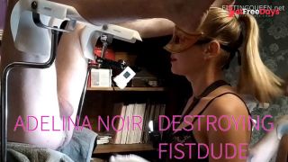 [GetFreeDays.com] Adelina Noir destroys Fistdude - Extreme Anal Fisting Porn Video October 2022