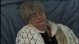 Grey Haired Granny in Gangbang GroupSex!