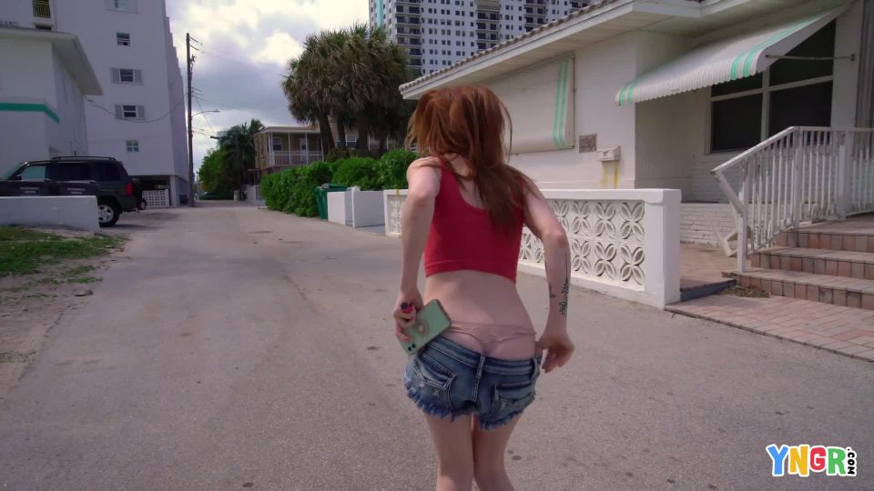 PART 1 Madi Collins - [BangYNGR com] - [2021] - Madi Flashes Her Perky Tits On The Boardwalk