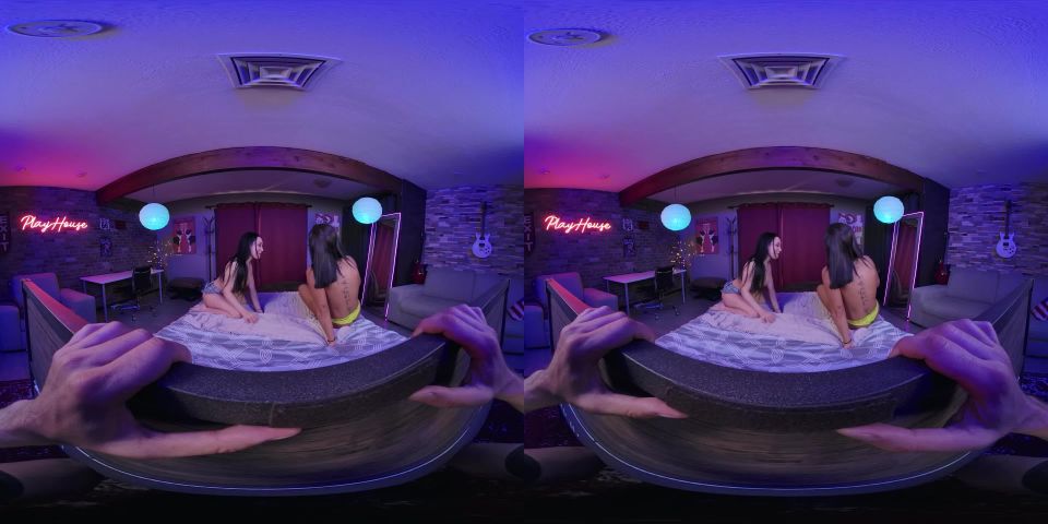 Gabi Paltrova, Ryan Reid - Threesome: Your Cock is Welcome - VR Porn (UltraHD 2K 2021)