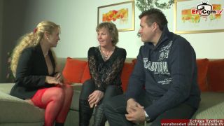 Mature German Couple From Next Door First Time At A Casting.