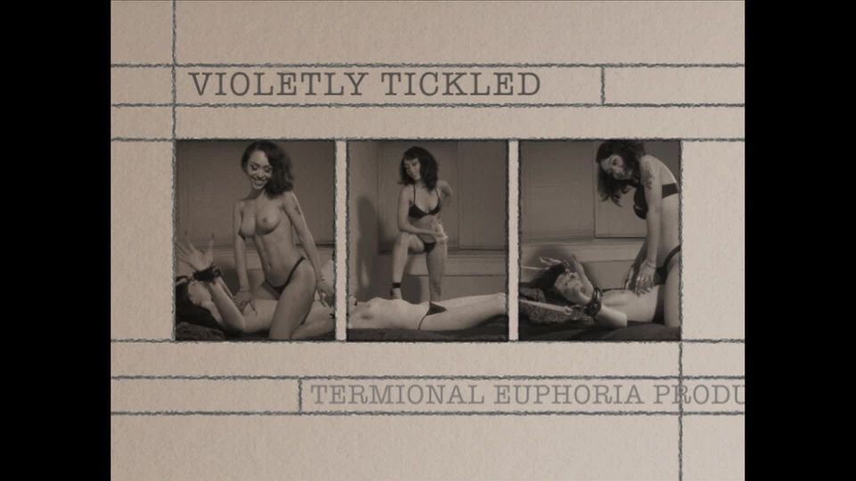 Violetly Tickled Part 1 bondage 