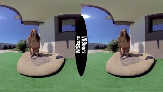 Busty Teen Sunbathes with a Voyeur Spy - Smartphone VR