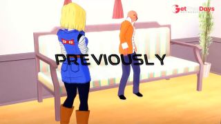 Kame Roshi Fucking Android 18 behind Krillins back  DBZex 6  Full and POV on patreon Fantasyking3