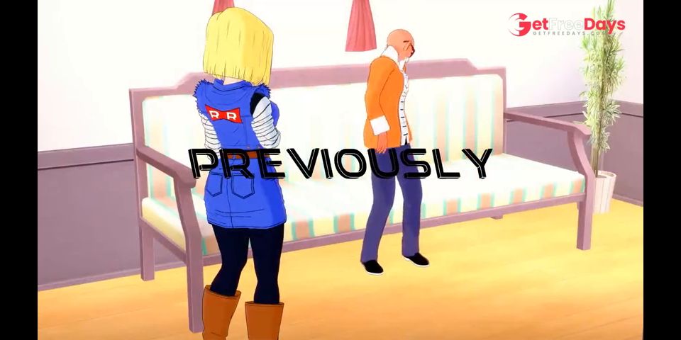 Kame Roshi Fucking Android 18 behind Krillins back  DBZex 6  Full and POV on patreon Fantasyking3
