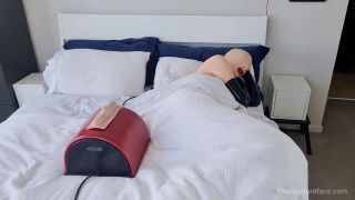 Doll meets sybian.