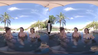 latex fetish wear cumshot | NaughtyAmericaVR.com - Ivy LeBelle, Karma Rx, Valentina Nappi - Summer Vacation 10  | vr