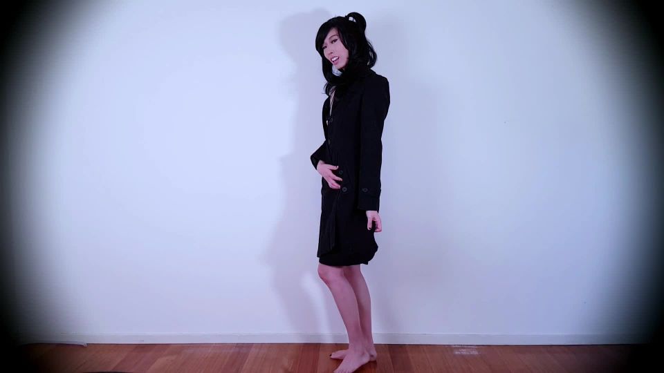 adult clip 22 Azumi Zeitline – Under My Coat | striptease | femdom porn asian girl show