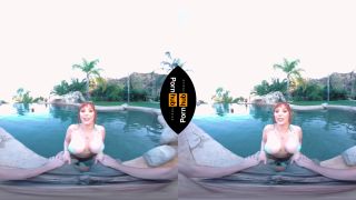 VR 180  Lauren Phillips  Poolside Fuck