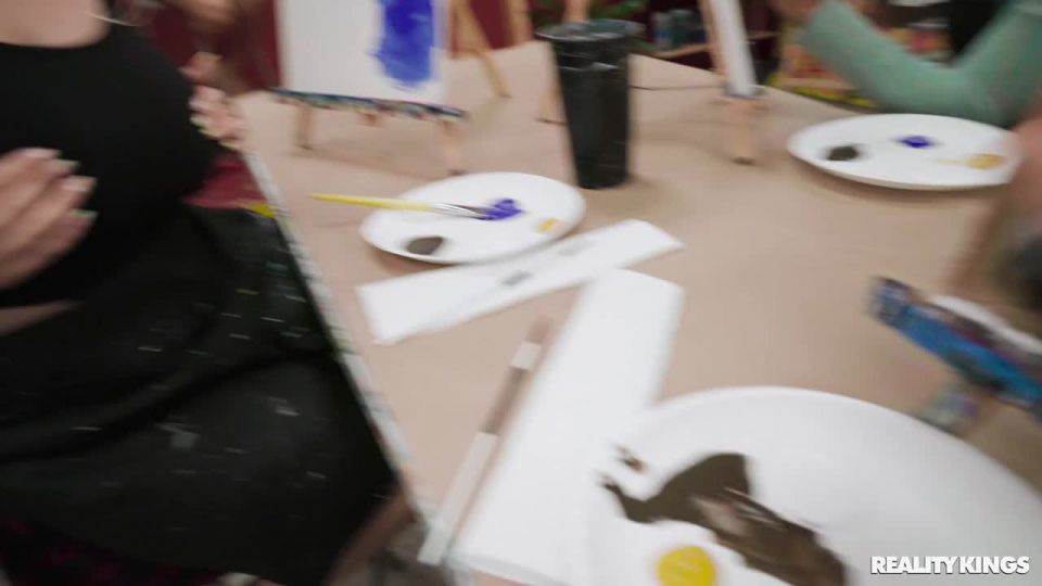 Getting College Ass In Art Class - HD720p