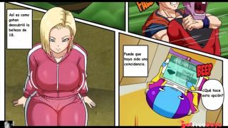 Gohan se folla a Androide 18 en medio del torneo de poder