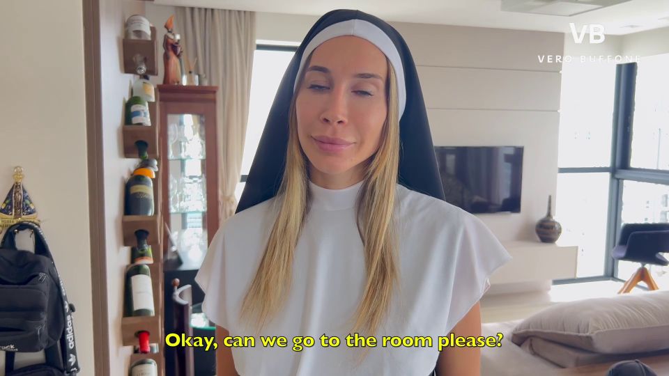 free video 32 Verobuffone - This Big-Ass Nun Will Do Whatever It Takes To Restore The Faith Of This Gifted Young Man. - [ModelHub] (FullHD 1080p) on fetish porn fbb femdom