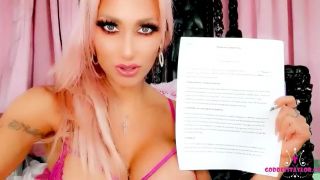 GoddessTaylorKnight Blackmail-fantasy Consent Contract - Blackmail Fantasy