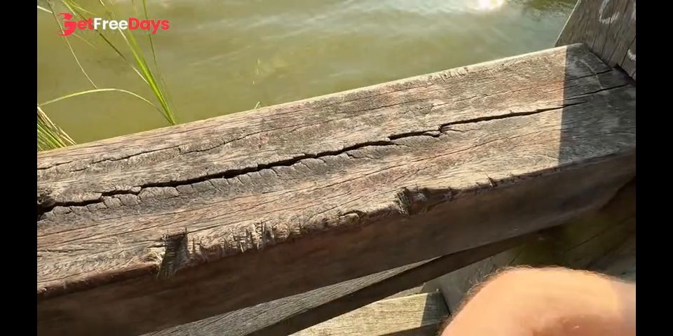 [GetFreeDays.com] DICKFLASH Girl at the Lake cant believe Im jerking off infront of her Sex Stream November 2022