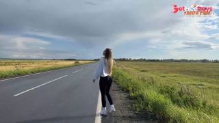 [GetFreeDays.com] Hot bitch hitchhikes in tight leggings and pays for the ride with sex Adult Leak December 2022