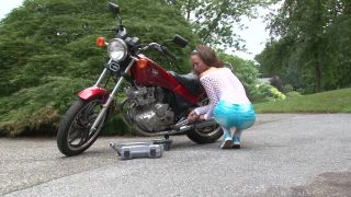 free porn video 43 Grease Monkey BTS | motorcycle | fisting porn videos princess cindi femdom