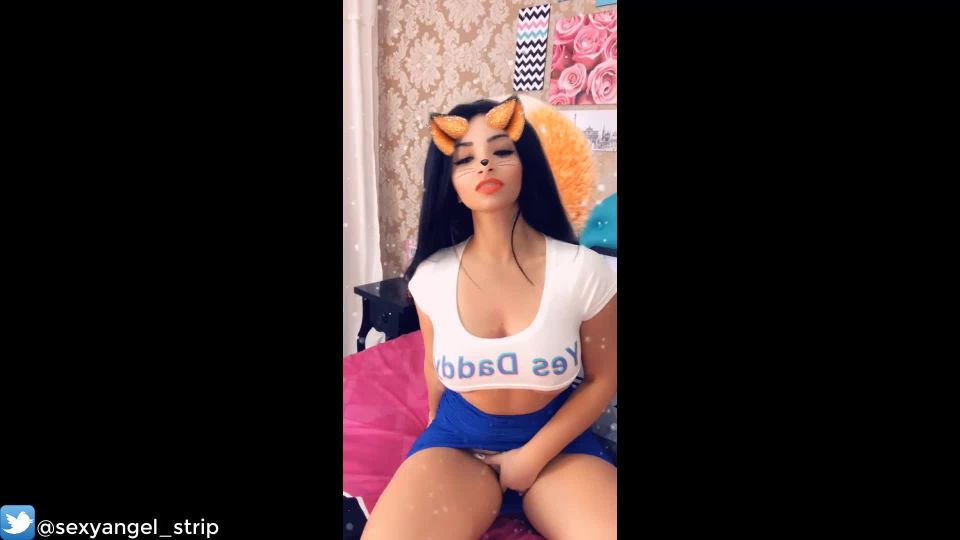Emanuelly Raquel235 - Snapchat Couple Fucking Doggy Cum Mouth