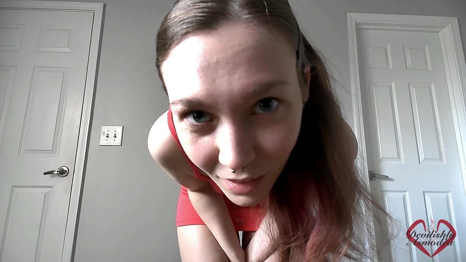 gratis en línea video 42 Devily Asmodea – Adoración corporal y degradante Piggy JOI CEI en fetiche porno pvc femdom