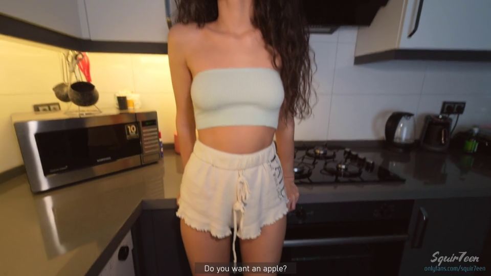 Curly Horny Neighbor Makes A Huge Squirt If She Is Fucked Hard