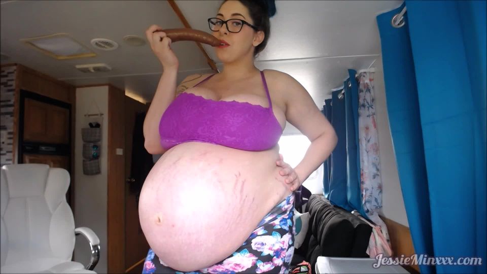porn clip 5 femdom babes femdom porn | JessieMinx – Pregnant Sloppy BJ | dildo sucking