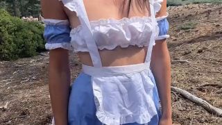 [GetFreeDays.com] Alice In Wonderland Sucks My Cock and Gets Fucked In The Woods Sex Video April 2023