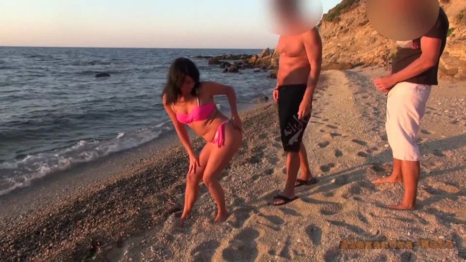 online clip 44 milf hardcore fuck porn Alexandra Wett Public Fuck On The Beach, hardcore on hardcore porn