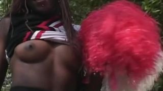  Ebony Cheerleaders #8,  on cumshot , oral on big ass porn - barbie - black porn  on cumshot 