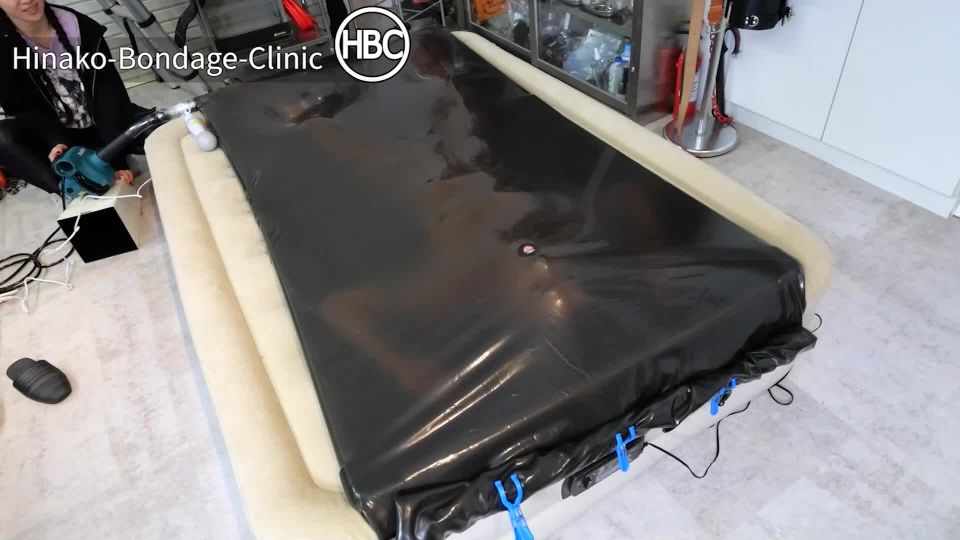 HinakoHouseOfBondage - Vacuum Bed Party; First Time Vacuum Bed User Gets Tickle by 2 Mistresses – Tickling Videos.