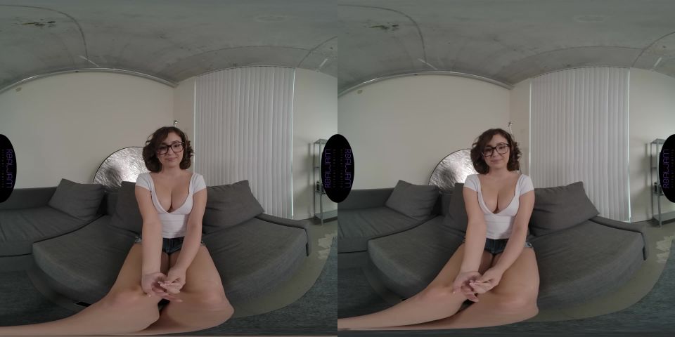 clip 18 Casting Leana Lovings Gear vr | english speech | teen anal casting black 18 woodman